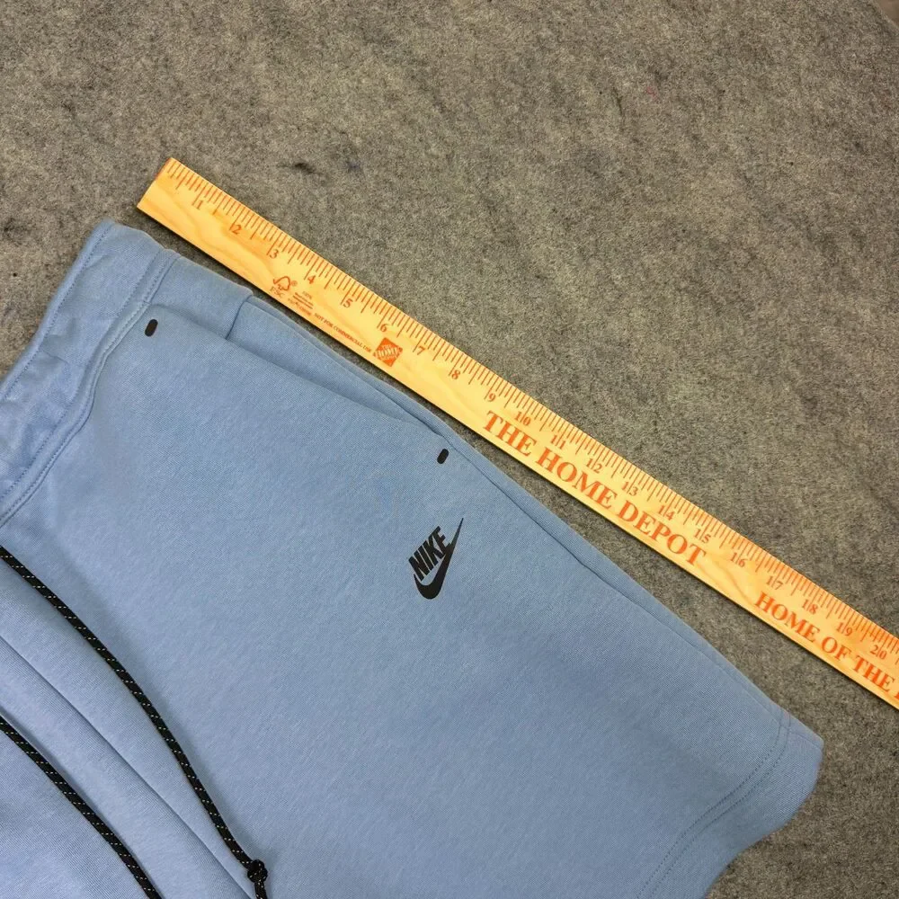 Men's Nike Sportswear Tech Fleece Shorts Size Large Work Blue IM0693-486